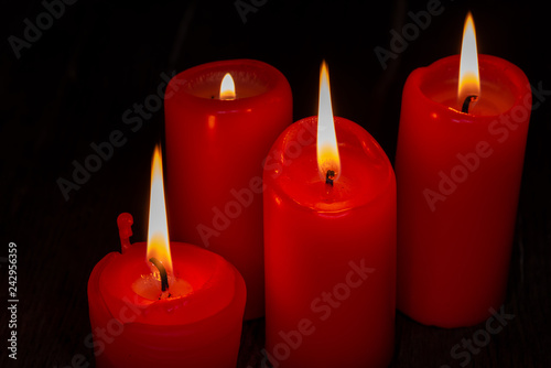 vier Kerzen