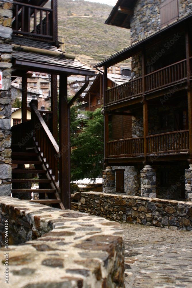 Andorra. The Pyrenees country between France and Spain. Andorra. The Pyrenees country between France and Spain.