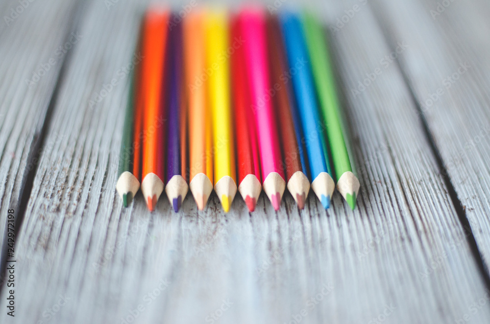 Colored pencils Colored pencils