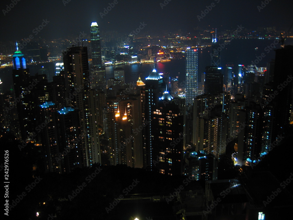 Hong Kong. City of China. Asia