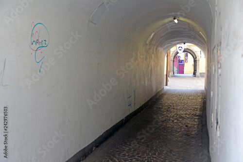 Gasse in Villach in Kärnten