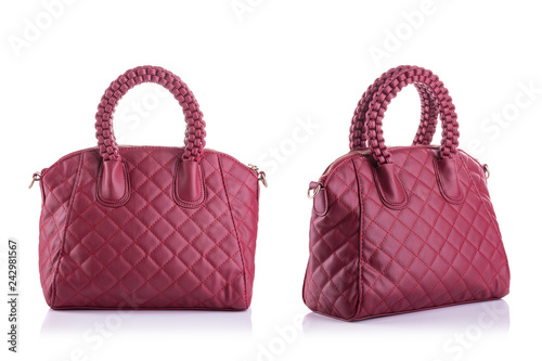 New women fashion bag studio shot and isolated on white