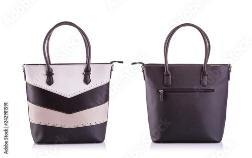New women fashion bag studio shot and isolated on white