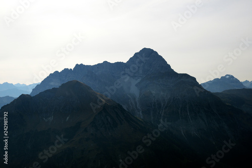 Allgäuer Alpen - Blick vom Walmendinger Horn 