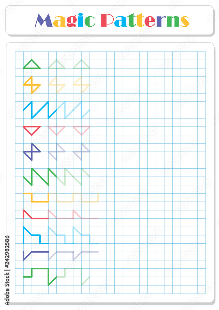 Continue the pattern Continue the pattern