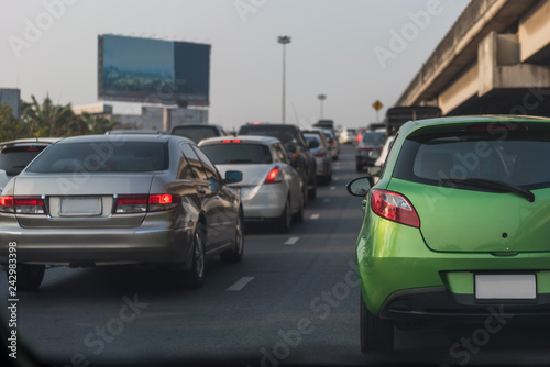 traffic jam on main street © 290712