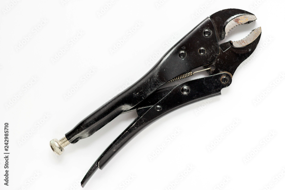 Obraz premium Wrench on white isolated