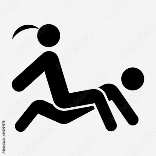 Glyph Sex Position pixel perfect vector icon