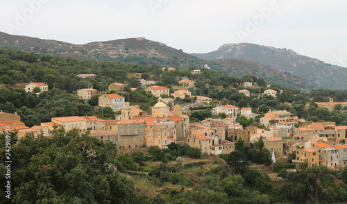 Corsica Mountain Town