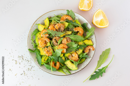 seafood salad as a Mediterranean dish