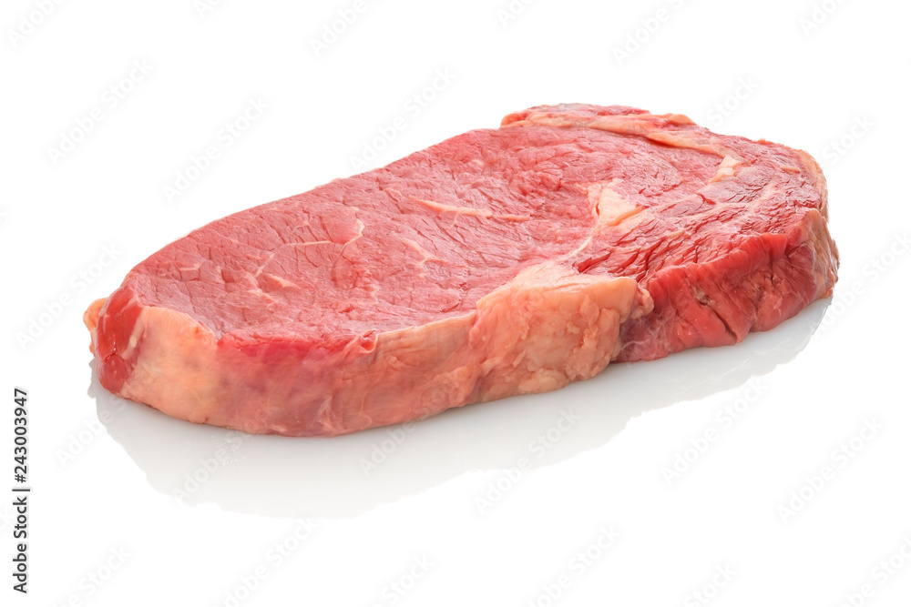 Rib eye steak entrecote Rindfleisch roh Rib eye steak entrecote Rindfleisch roh