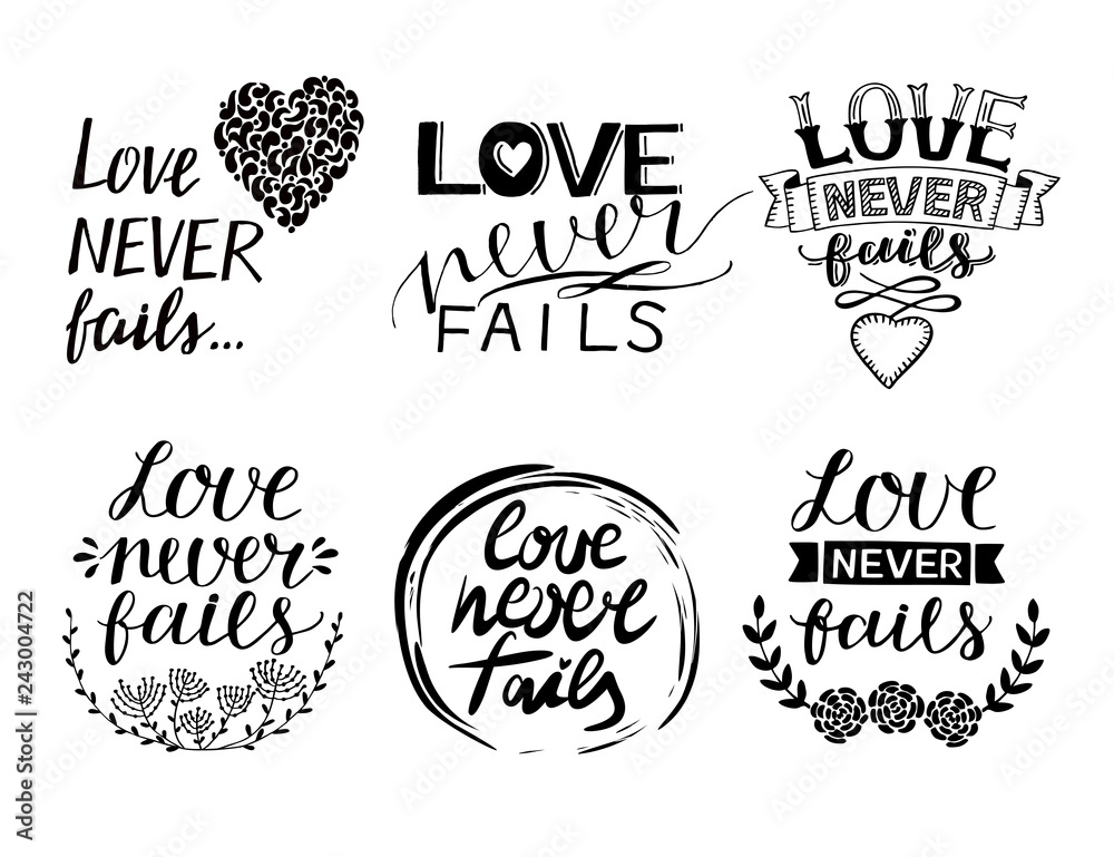 True love never ends  Hand lettering alphabet, Graffiti lettering