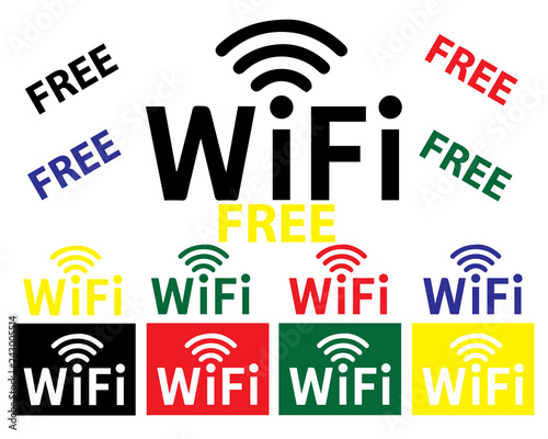 Signage-Free WiFi Colorful Signs
