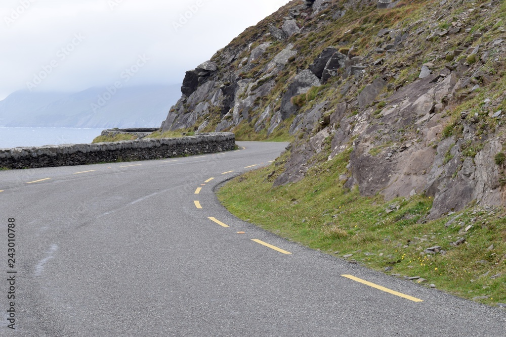 Irish mountain road