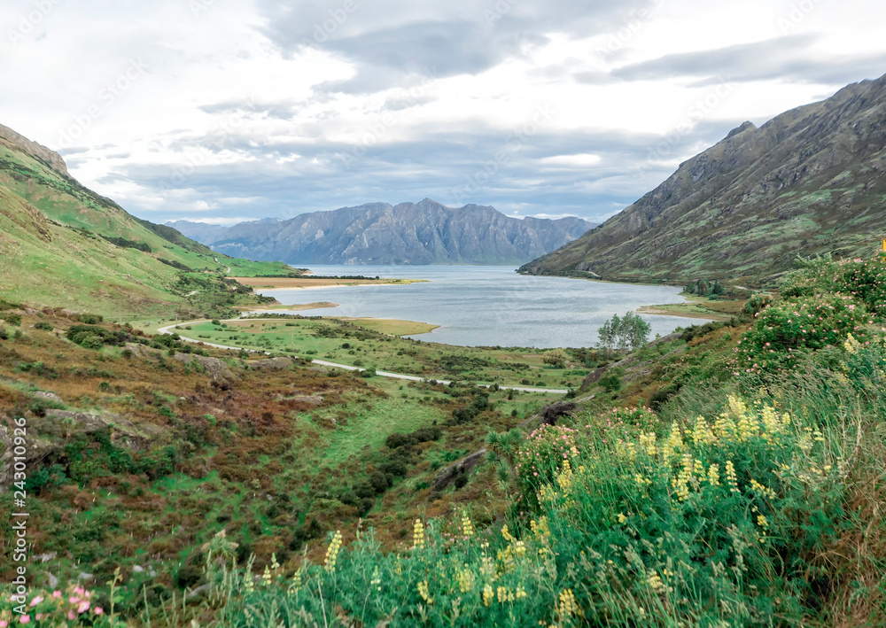 Lake Hawea, New Zealand, South Island, NZ