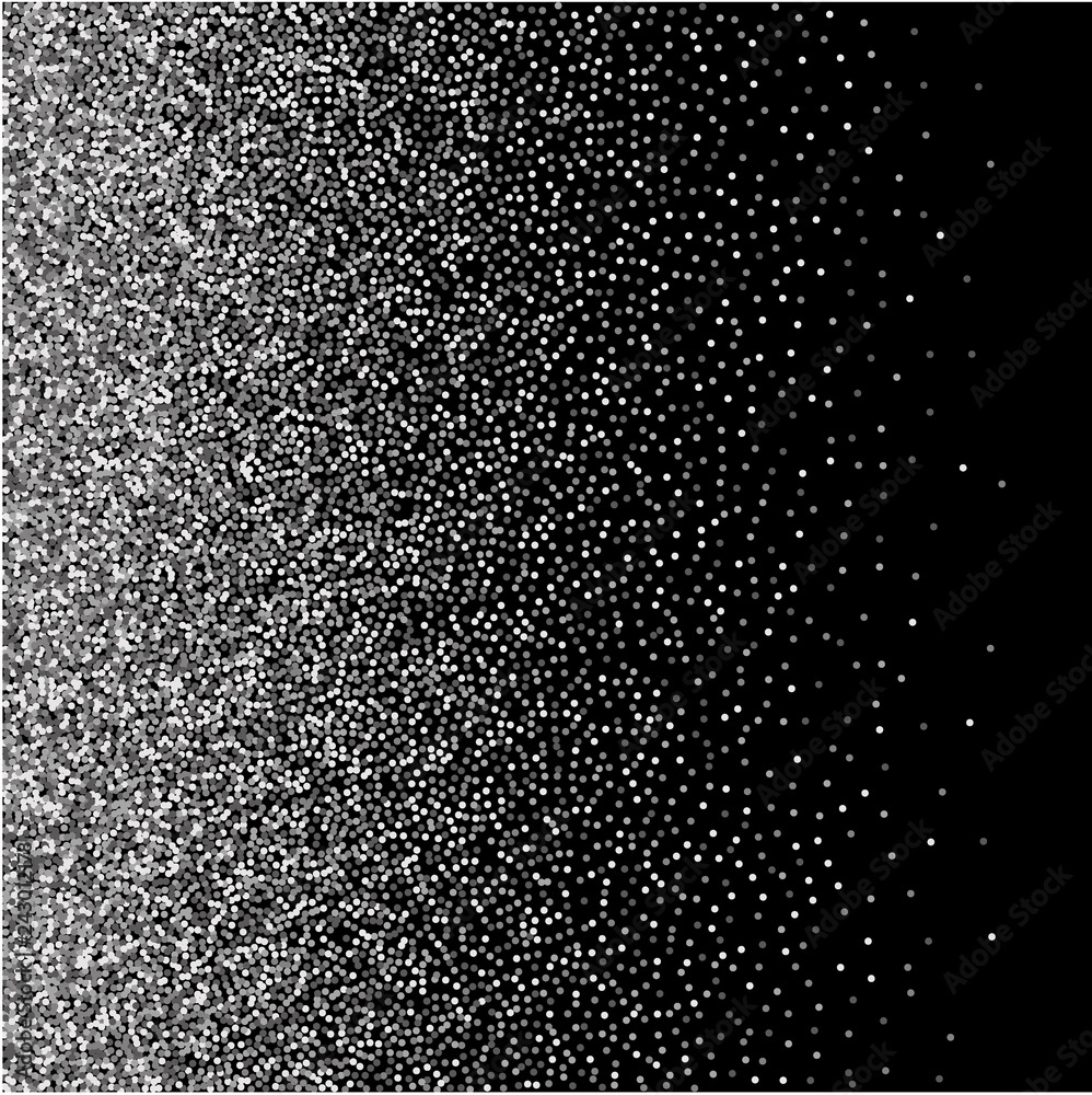 Silver glitter texture border over black background. Abstract silver sparkles of confetti. Vector illustration. Silver glitter texture border over black background. Abstract silver sparkles of confetti. Vector illustration.