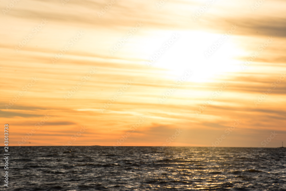 Obraz premium Atardecer