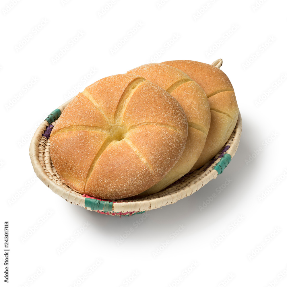 Fresh baked Moroccan semolina bread Fresh baked Moroccan semolina bread