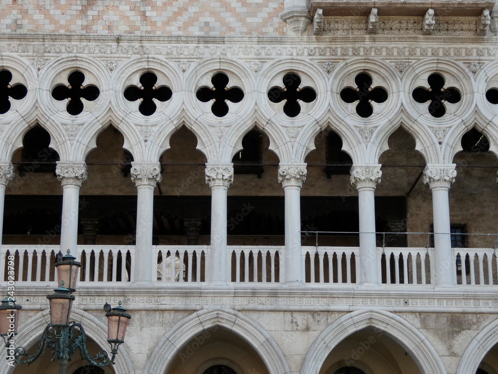 Fotografie Palazzo Ducale,Palacio Ducal, en la Plaza de San Marcos, símbolos de Venecia