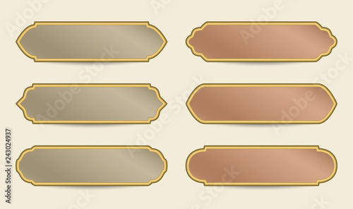 Arabic colorful banner template