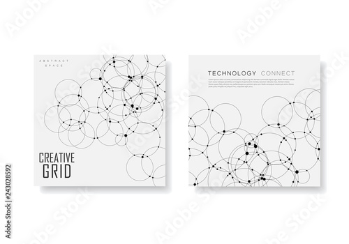Network. Abstract Technology. Connection concept. Vector illustration
