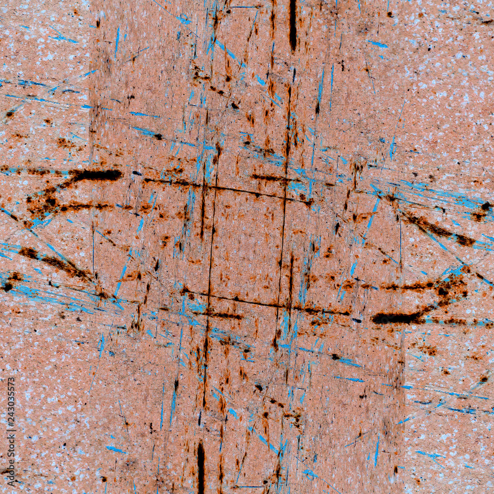 Old Grunge Painted Background With Abstract Antique Cracked Texture. Retro Scratched Pattern Old Grunge Painted Background With Abstract Antique Cracked Texture. Retro Scratched Pattern