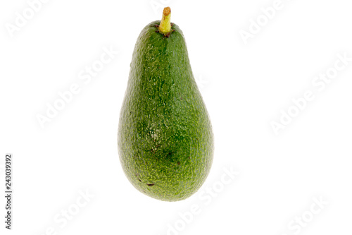 avocado isolated on white background