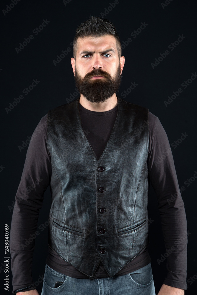 Mature hipster with beard. brutal caucasian hipster with moustache. Facial care. Male fashion. Bearded man. serious man. Ambitious and handsome. Following his personal style