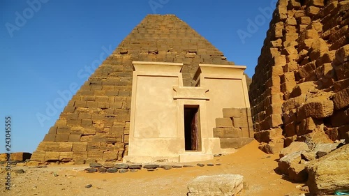 the antique pyramids of the black pharaohs