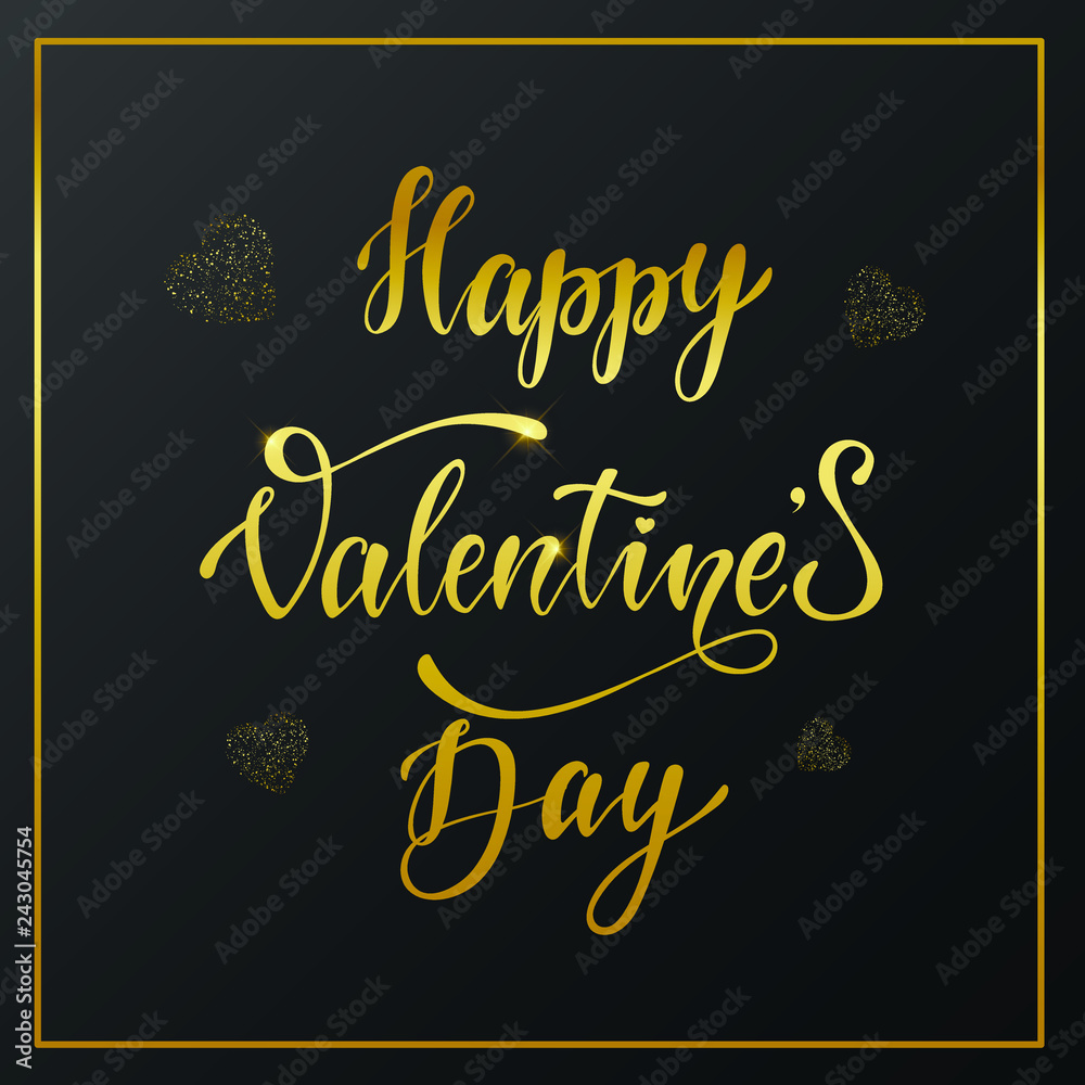 Happy Valentine's day greeting card, poster, banner design Happy Valentine's day greeting card, poster, banner design