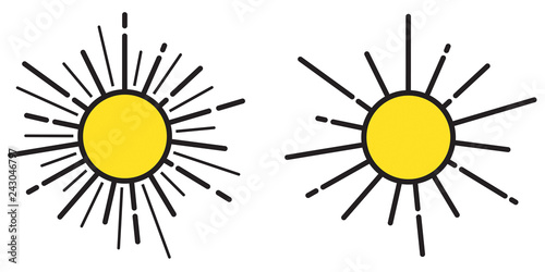 SOLEIL JAUNE VINTAGE