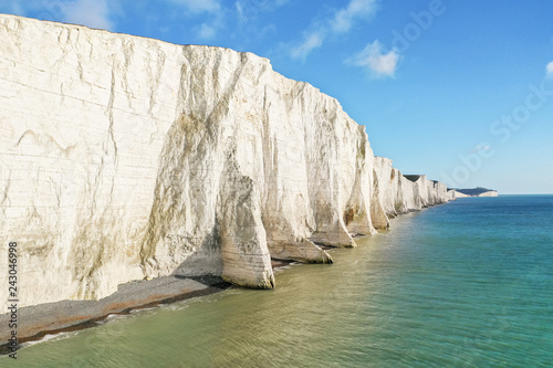 Seven Sisters Cliffs  Sussex UK