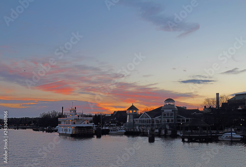 Boats and waterfront of Alexandria, Virginia