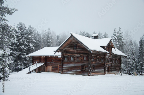 Old wooden house in North of Russia © Vic