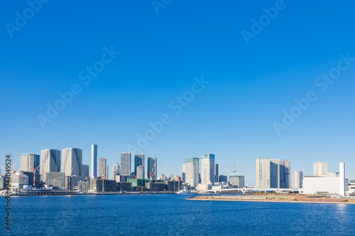 (東京都-都市風景)レインボーブリッジから望む晴海側景観３ © moarave