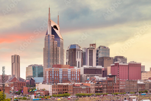 Nashville, Tennessee downtown skyline photo