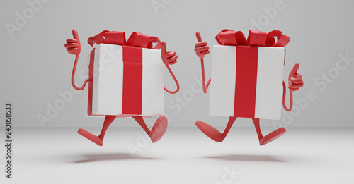 presents 3d-illustration