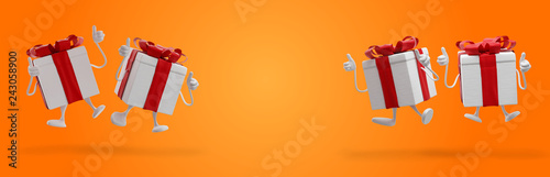 presents 3d-illustration