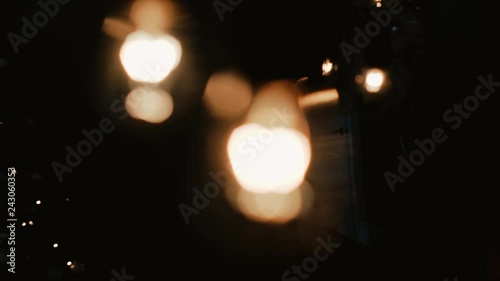 Christmas decorations incandescent christmas tree