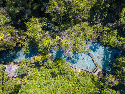 Pa Ton Nam emerald water in the jungle