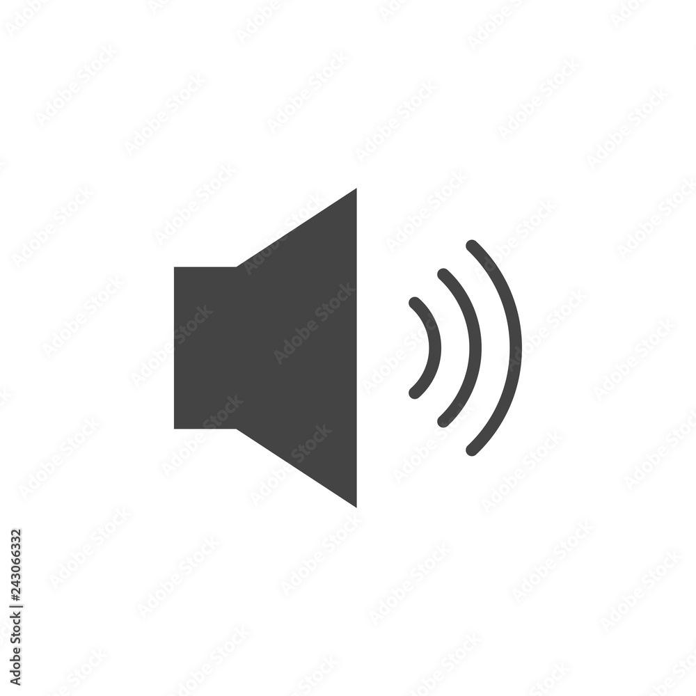 Loud speaker icon graphic design template vector Loud speaker icon graphic design template vector