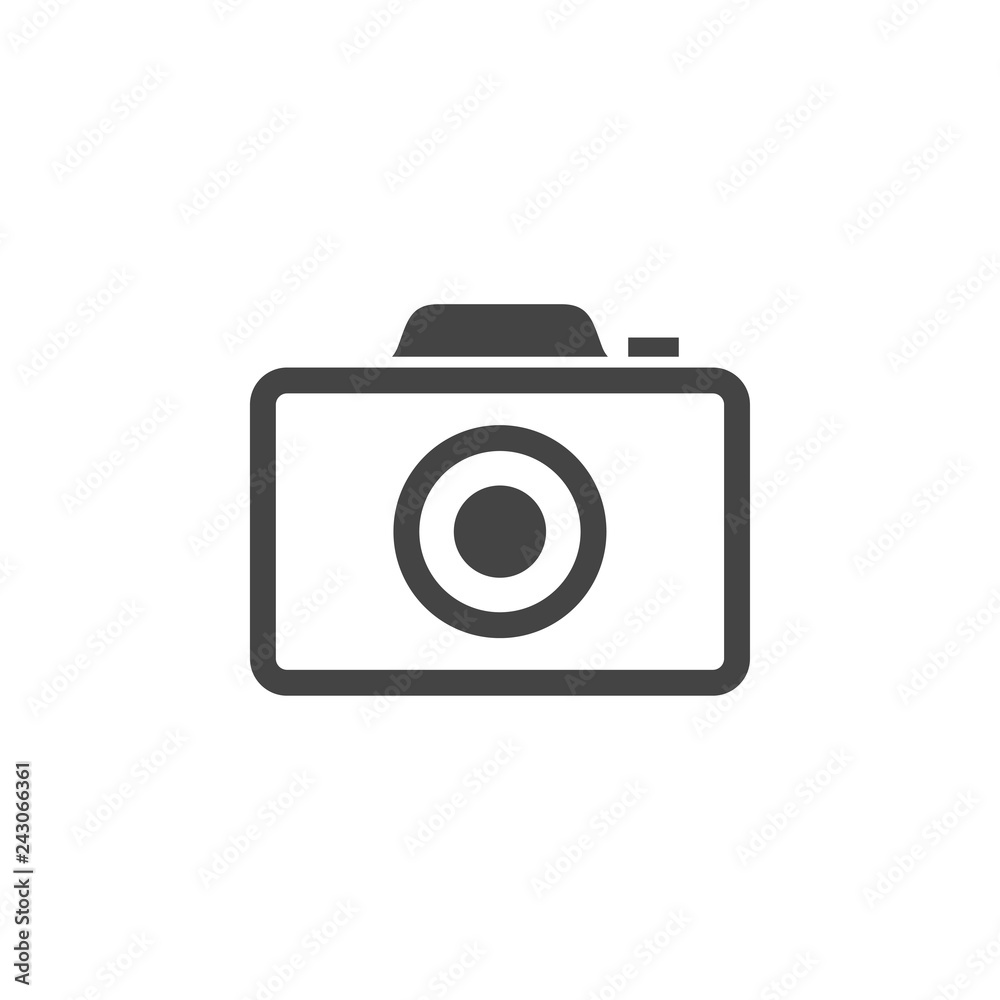 Camera icon graphic design template vector