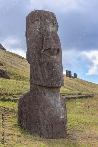 Upper Body of a Moai Easter Island