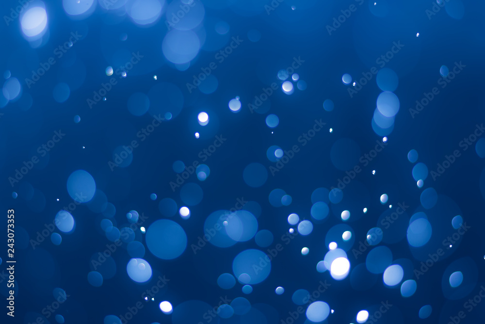 abstract deep blue background with blur bokeh light effect abstract deep blue background with blur bokeh light effect