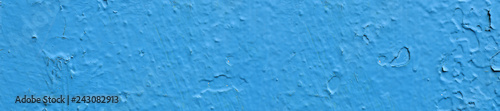 blue panorama old wall painted