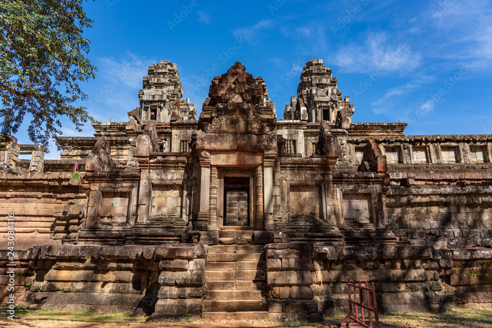 Ta Keo temple ruins at Angkor, Siem Reap Province, Cambodia