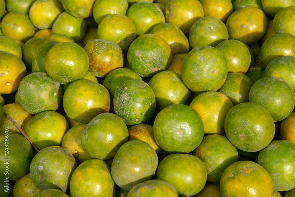 fresh lemons and limes