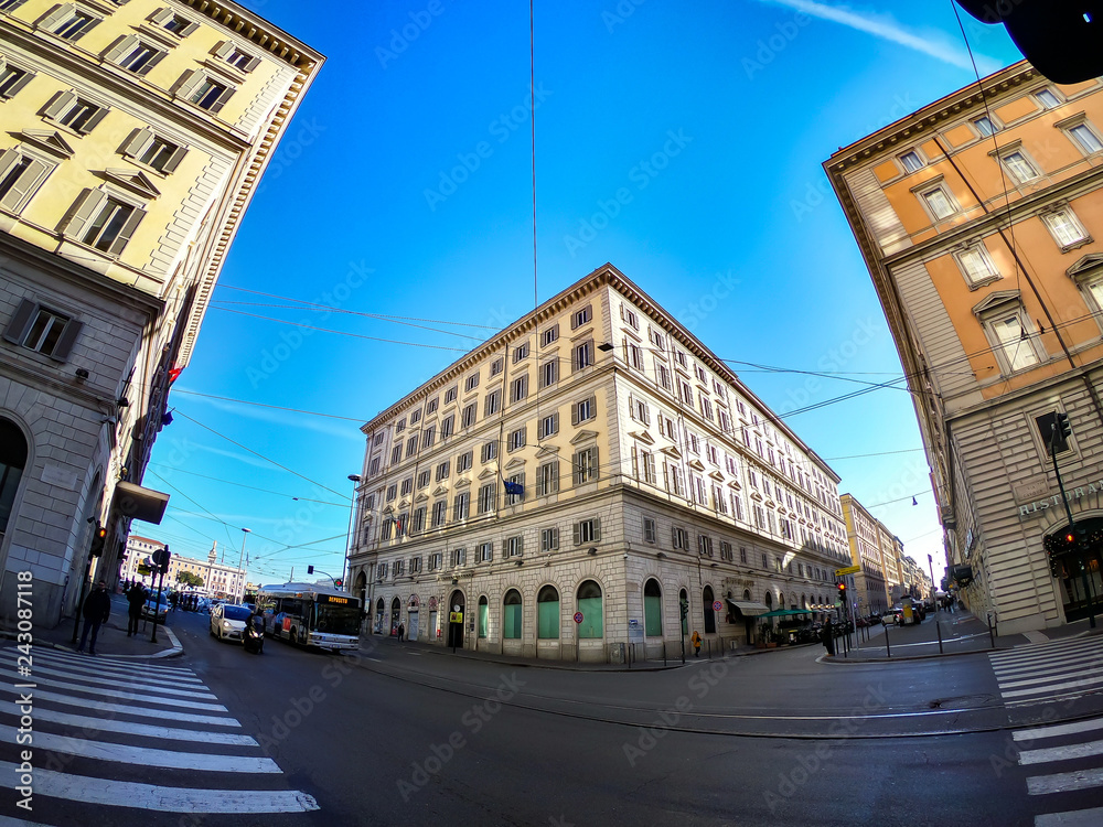 The Buildings in Milan