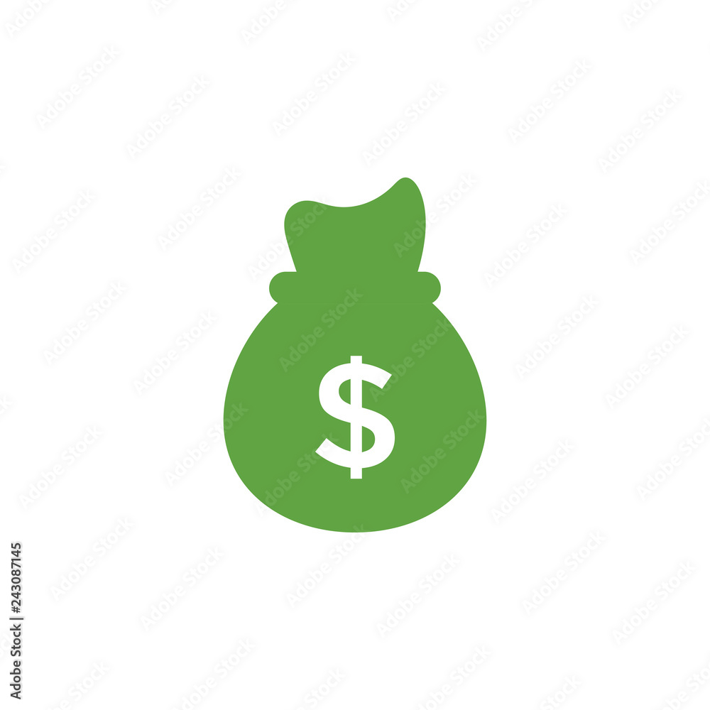 Money bag icon graphic design template vector Money bag icon graphic design template vector