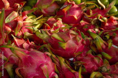 pitaya in the market